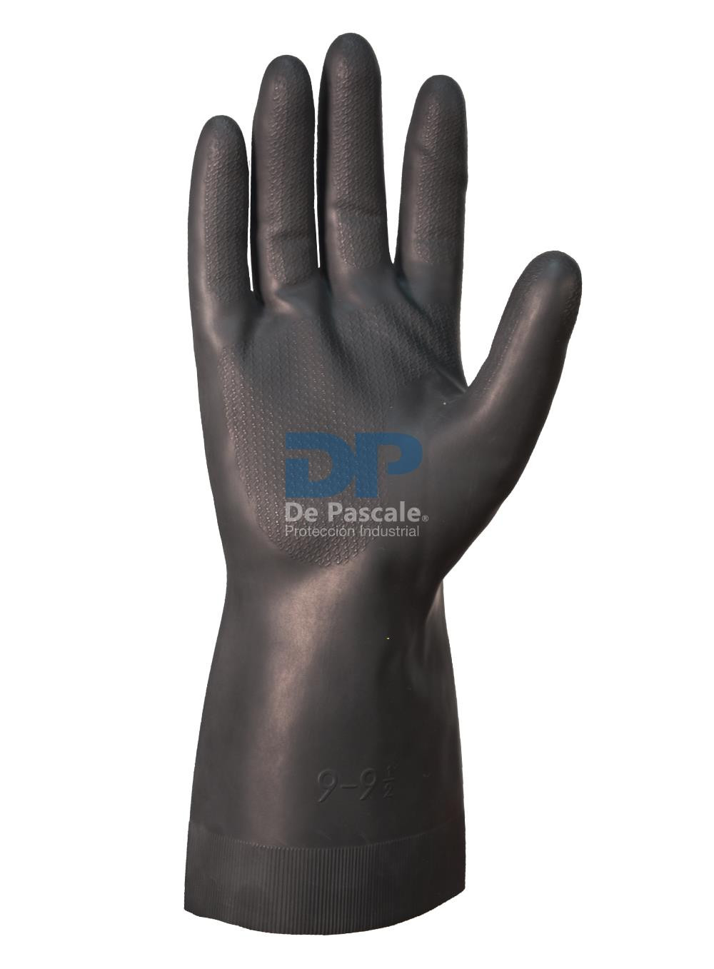 GUANTE LATEX NEGRO DEPASCALE TALLE 8 DPS71393