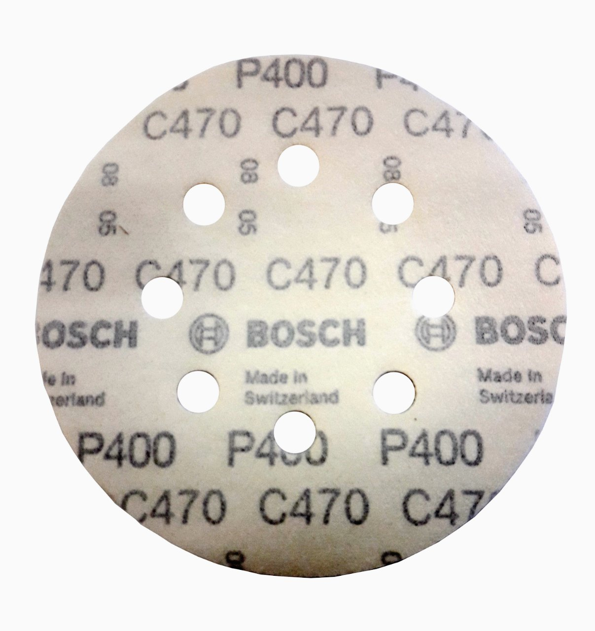 DISCO DE LIJA BOSCH 125MM GR400 X UN WOOD 607832