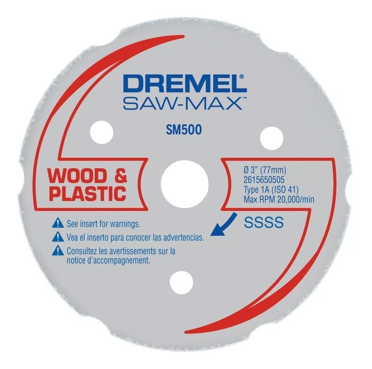 DISCO DE CORTE DREMEL SAW MAX DSM500-RW