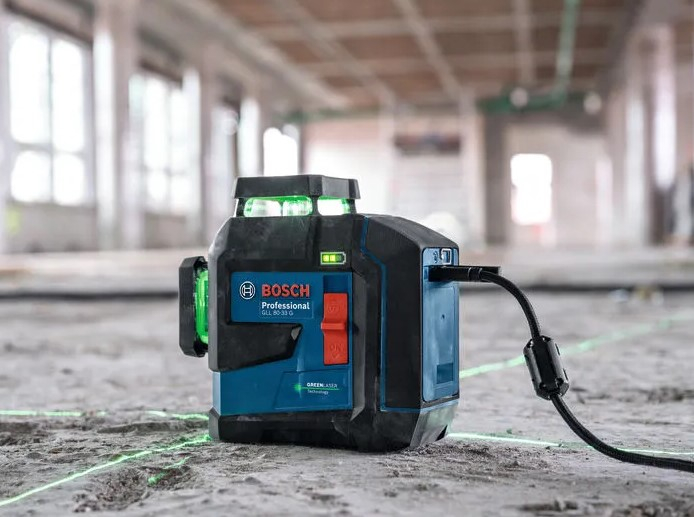 NIVEL LASER BOSCH GLL 80-33G LINEA VERDE 601065500