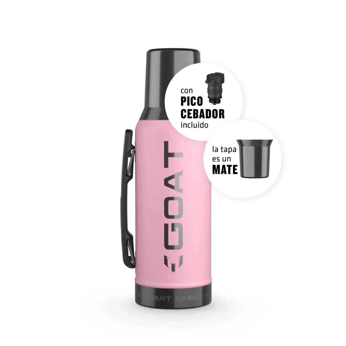 TERMO STANLEY SYSTEM   MESSI *GOAT* 1.2LT ROSA