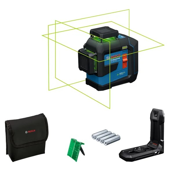 NIVEL LASER BOSCH GLL 80-33G LINEA VERDE 601065500